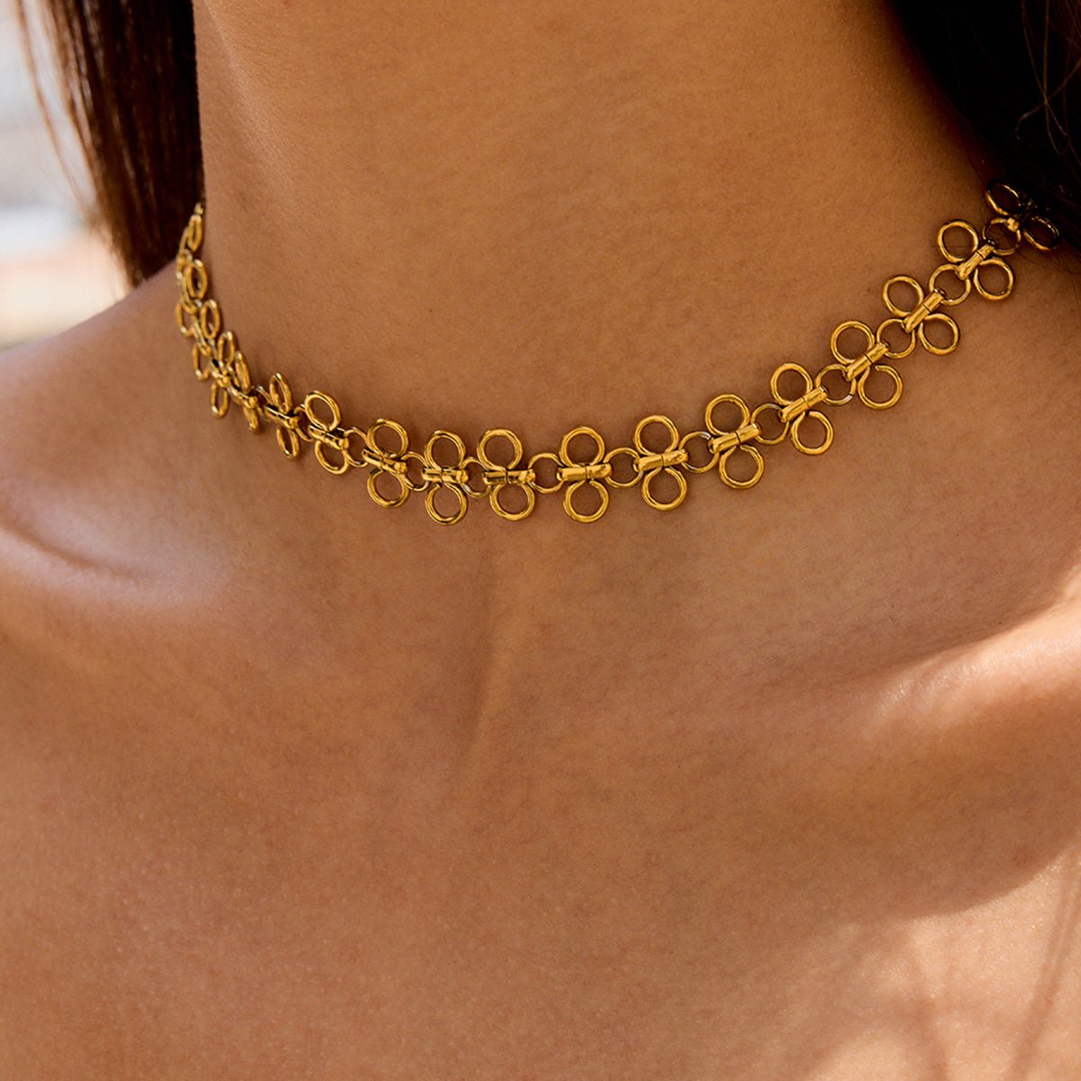 Anneaux Éternels Necklace - 18k Gold Plated Jewelry Switzerland