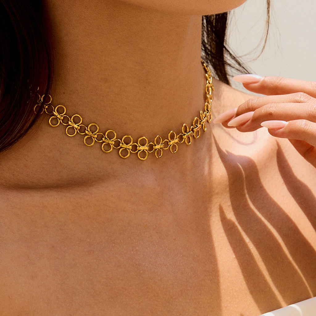 Anneaux Éternels Necklace - 18k Gold Plated Jewelry Switzerland