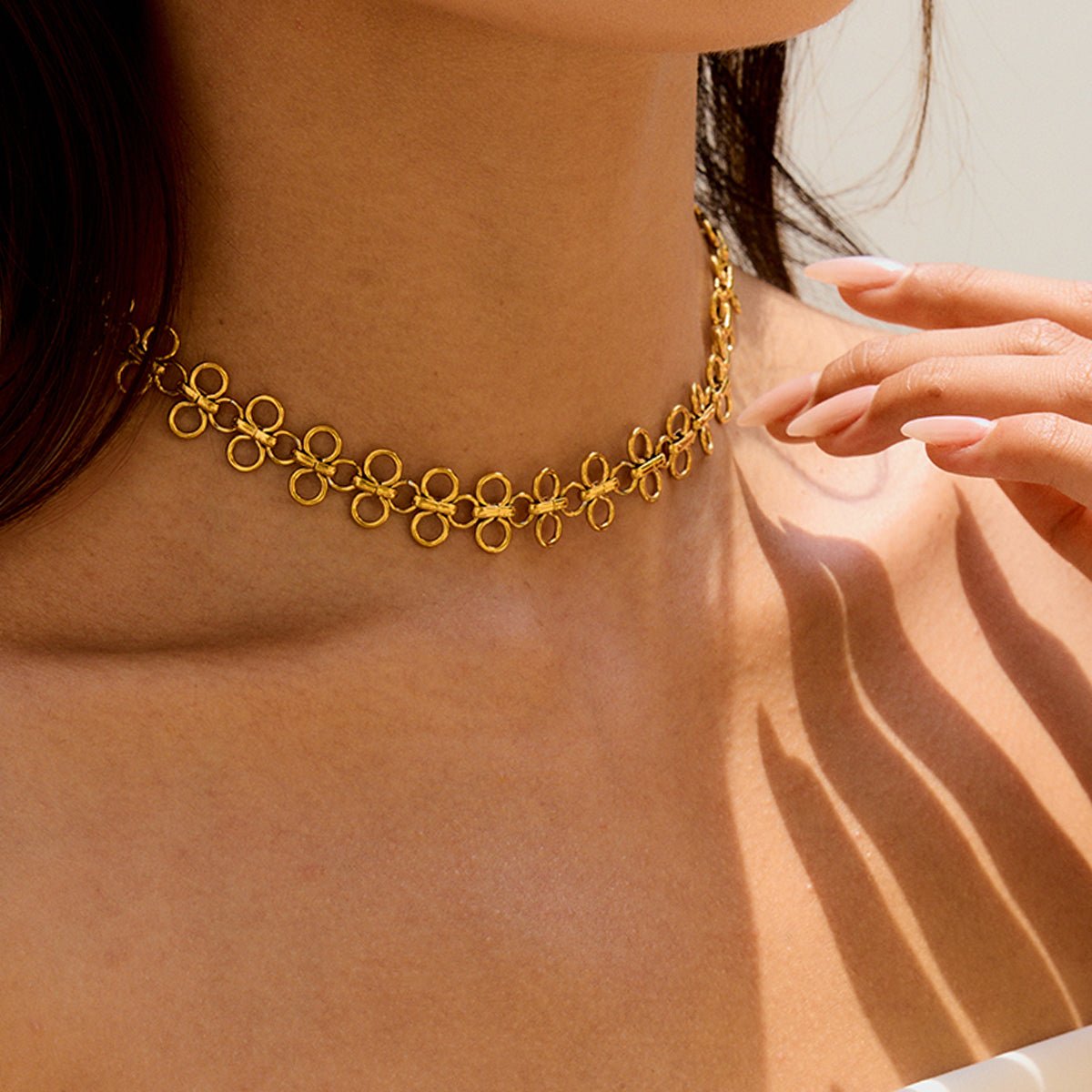 Anneaux Éternels Necklace - 18k Gold Plated Jewelry Switzerland