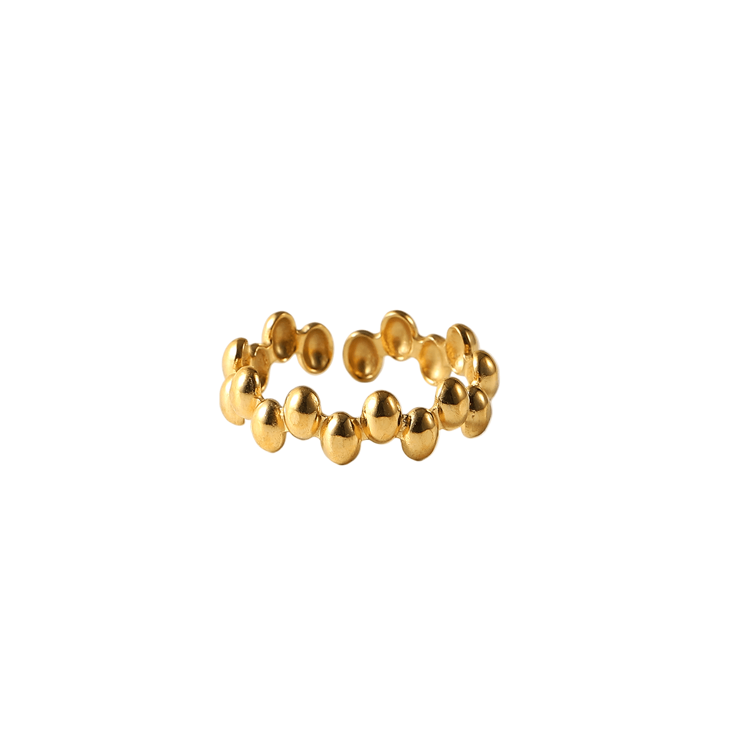 Bulle d’Or Ring - 18k Gold Plated Jewelry Switzerland