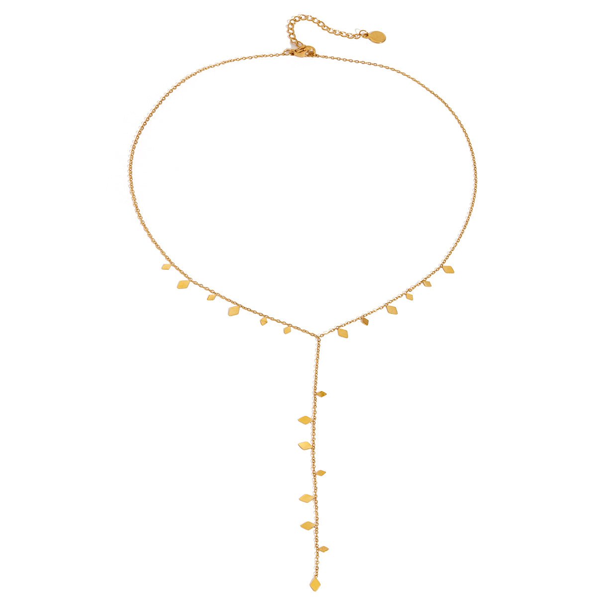 Cascade d’Éclats Necklace - 18k Gold Plated Jewelry Switzerland