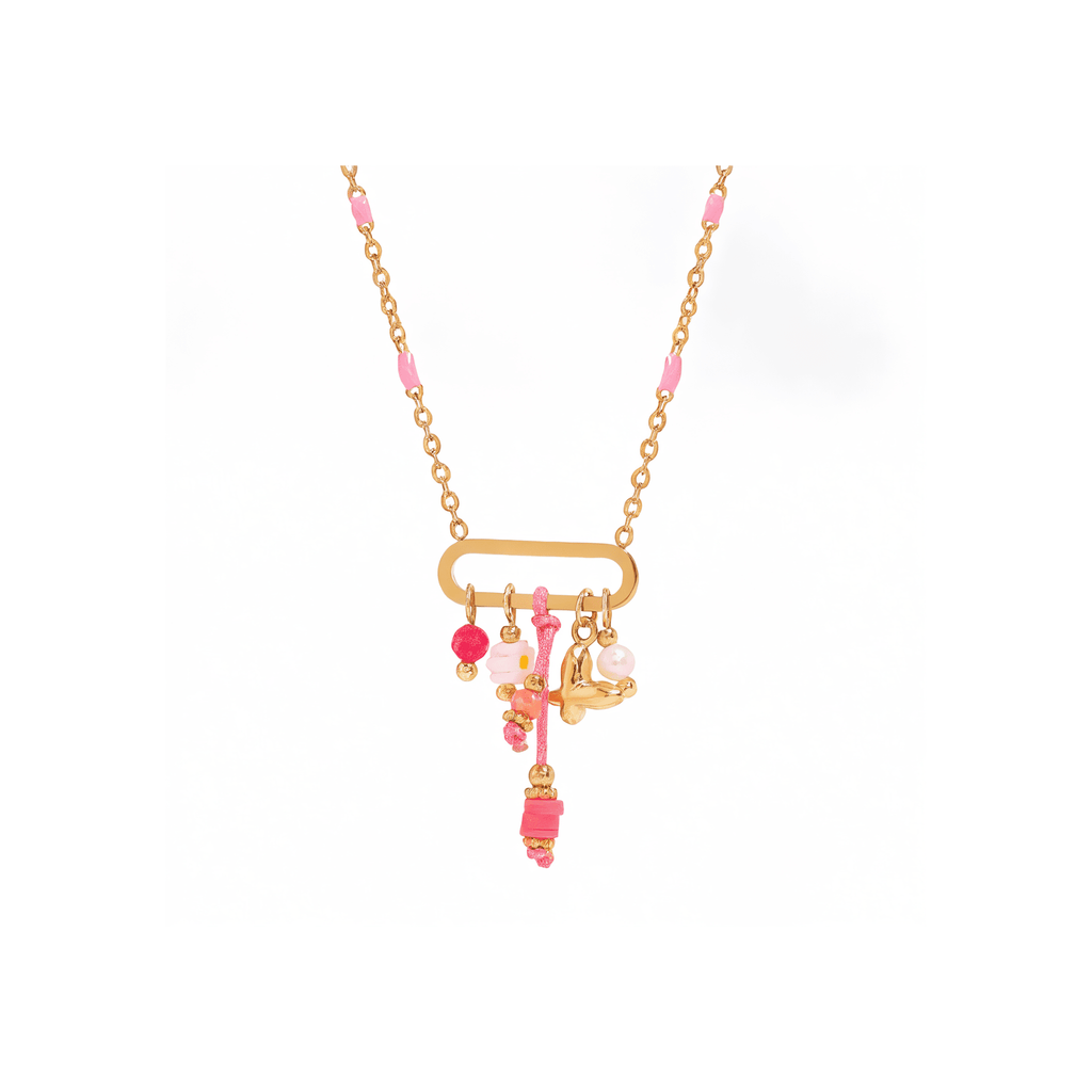 Charme Bohème Necklace - 18k Gold Plated Jewelry Switzerland