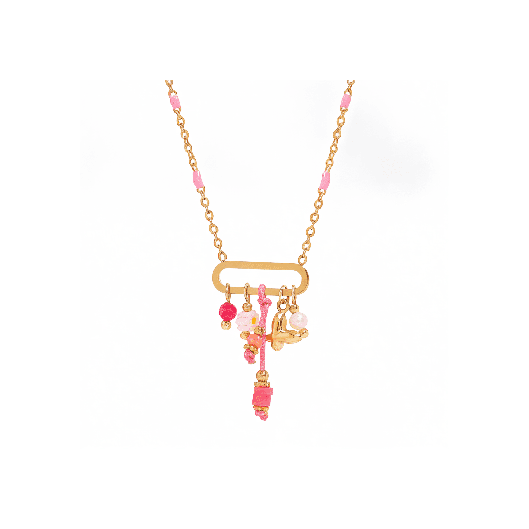 Charme Bohème Necklace - 18k Gold Plated Jewelry Switzerland
