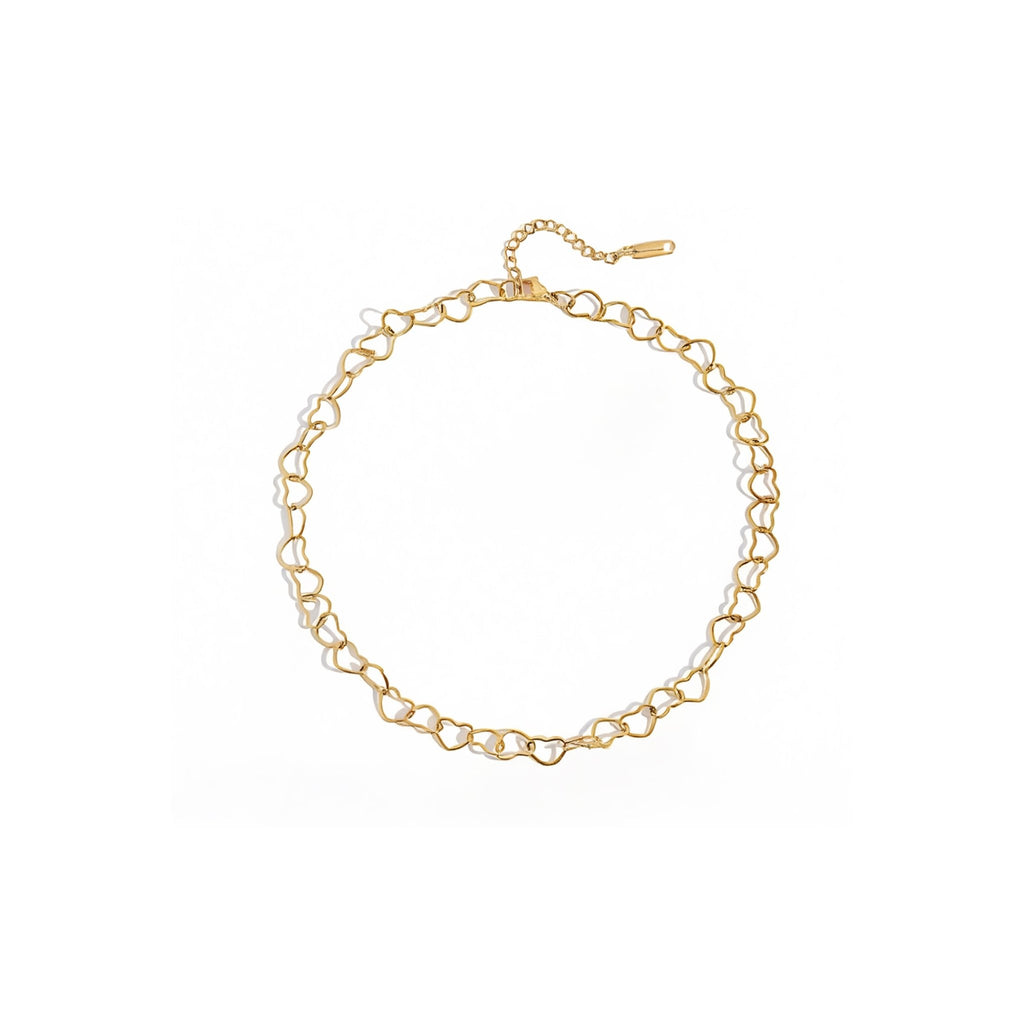 Coeur Infini Necklace - 18k Gold Plated Jewelry Switzerland