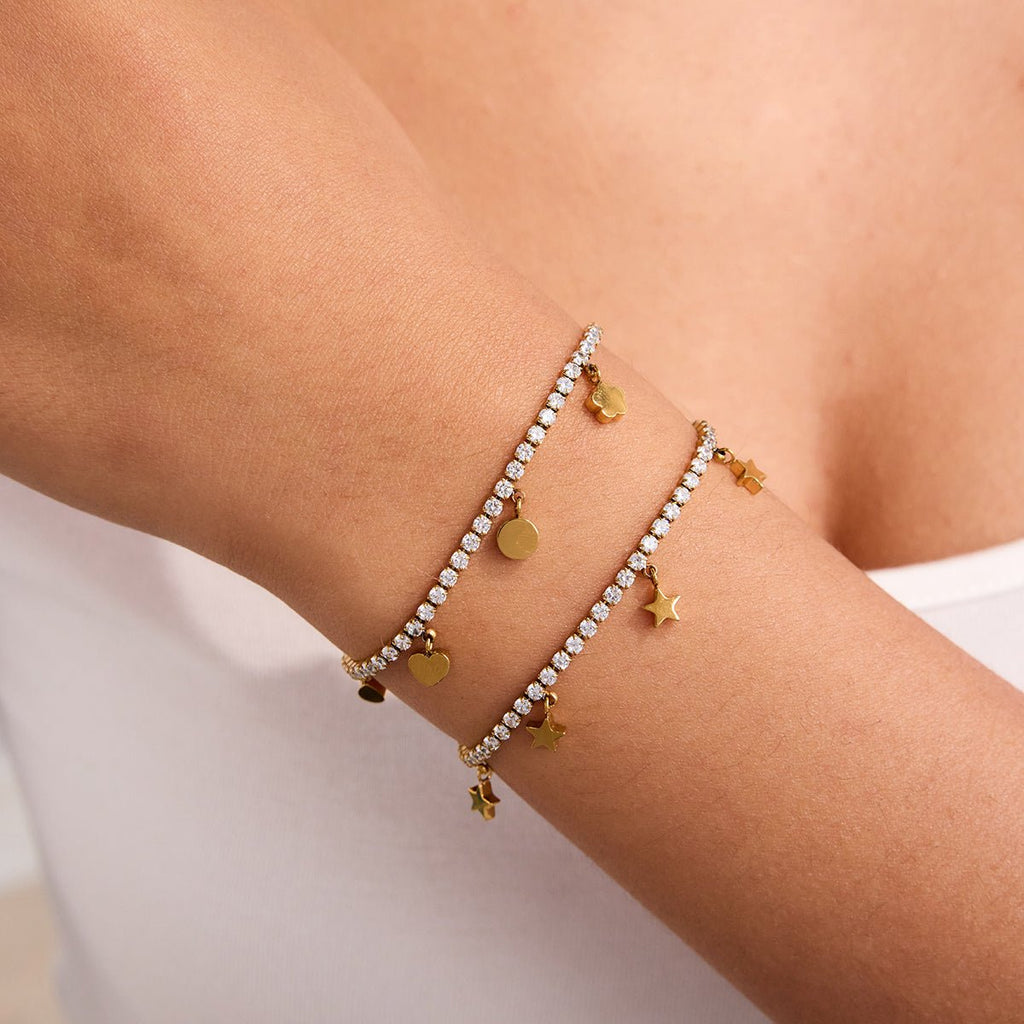 Constellation Filante Bracelet - 18k Gold Plated Jewelry Switzerland