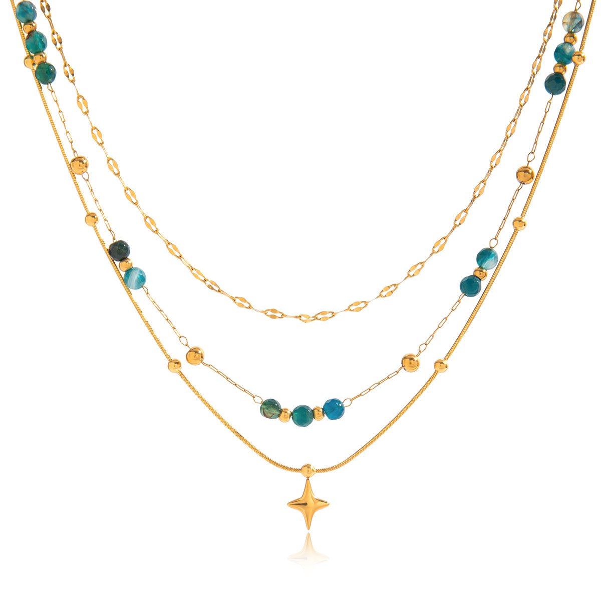 Constellation Marine Necklace - 18k Gold Plated Jewelry Switzerland