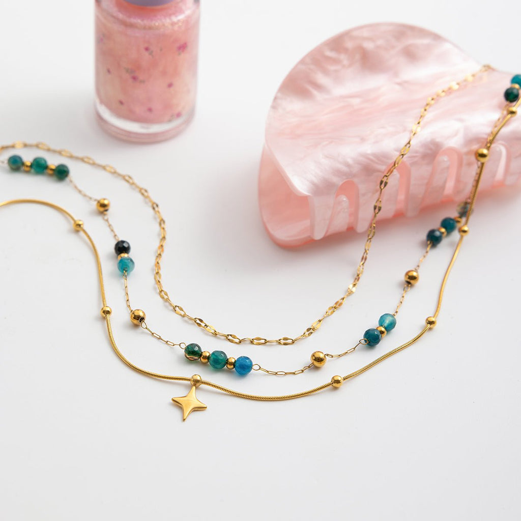 Constellation Marine Necklace - 18k Gold Plated Jewelry Switzerland
