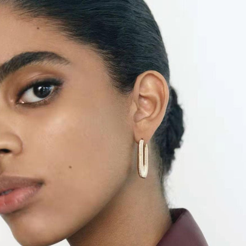 Côtes d’Or Hoops - 18k Gold Plated Jewelry Switzerland