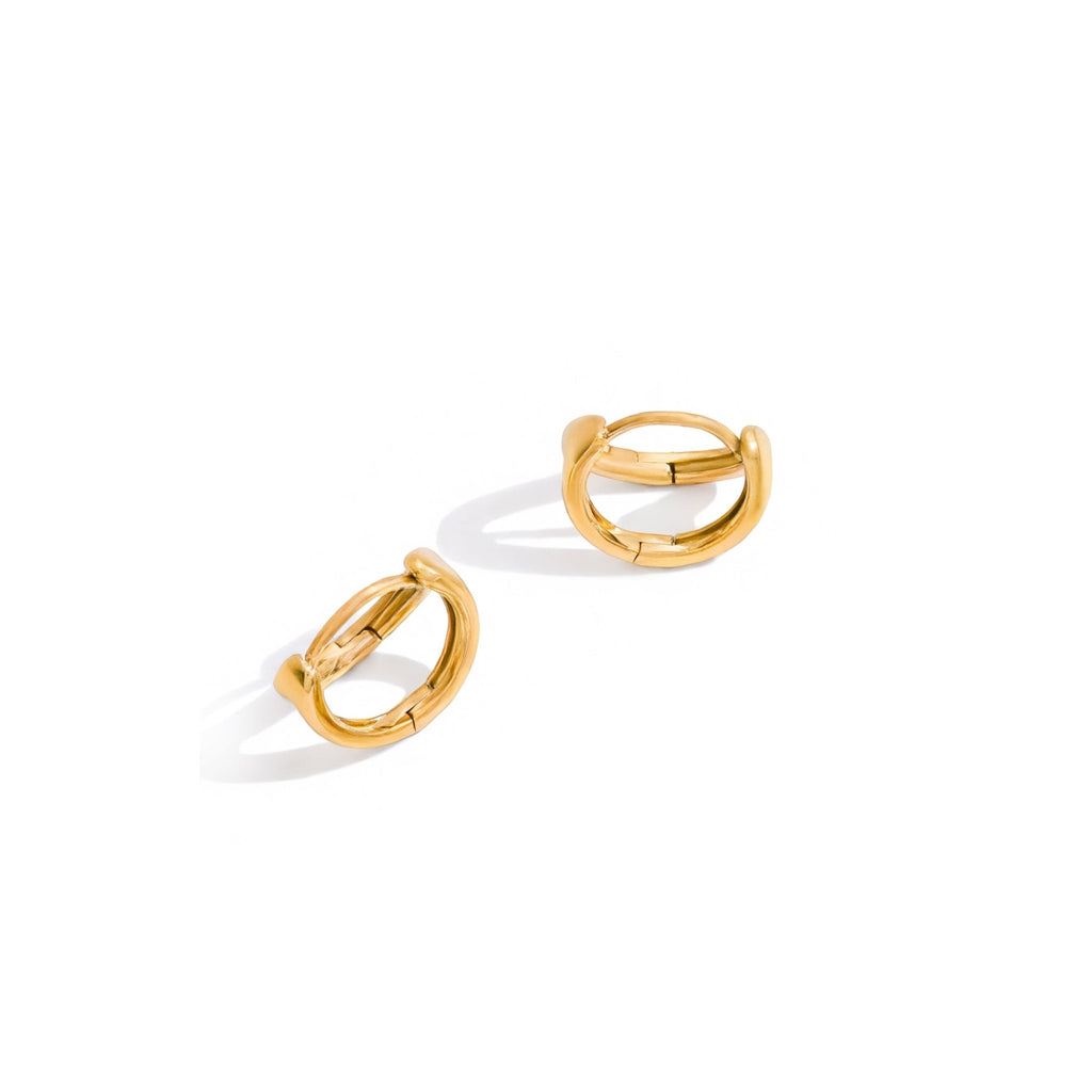 Duo Orbital Ear Cuffs - 18k Gold Plated Jewelry Switzerland