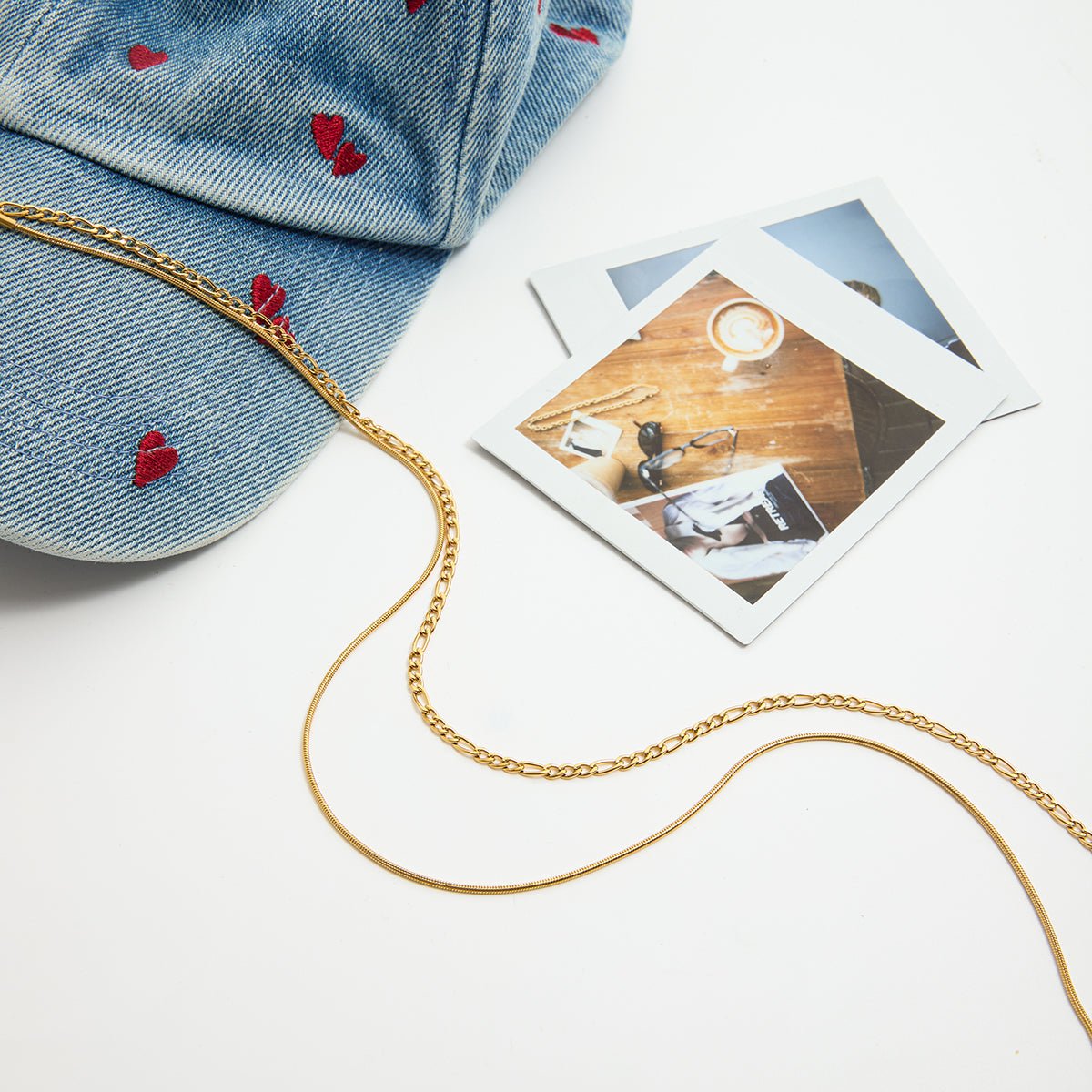 Duo Serpent d’Or Necklace - 18k Gold Plated Jewelry Switzerland