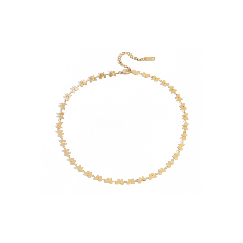 Éclats de Pétales Necklace - 18k Gold Plated Jewelry Switzerland