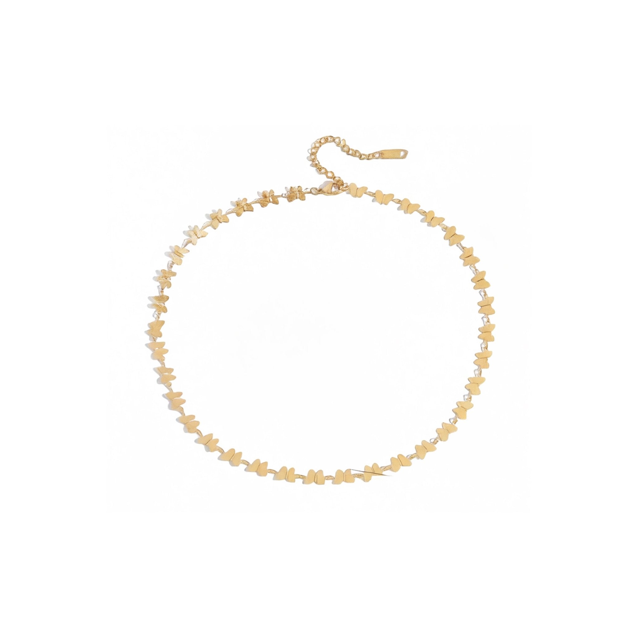 Éclats de Pétales Necklace - 18k Gold Plated Jewelry Switzerland