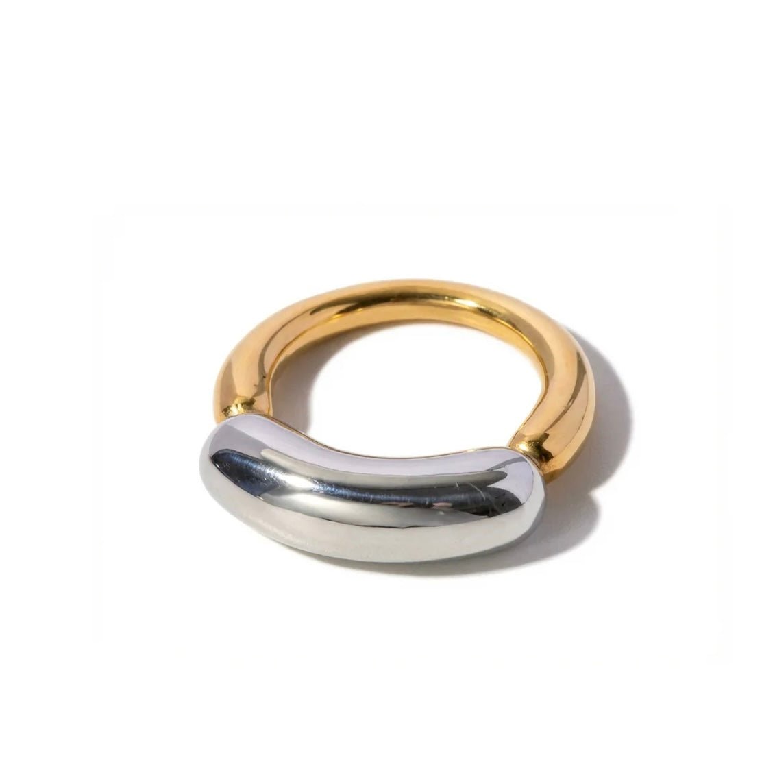Larme d’Argent Ring - 18k Gold Plated Jewelry Switzerland