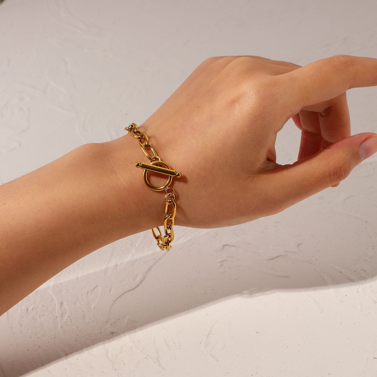 Lien Marinière d’Or Bracelet - 18k Gold Plated Jewelry Switzerland