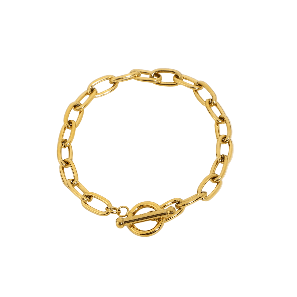 Lien Marinière d’Or Bracelet - 18k Gold Plated Jewelry Switzerland