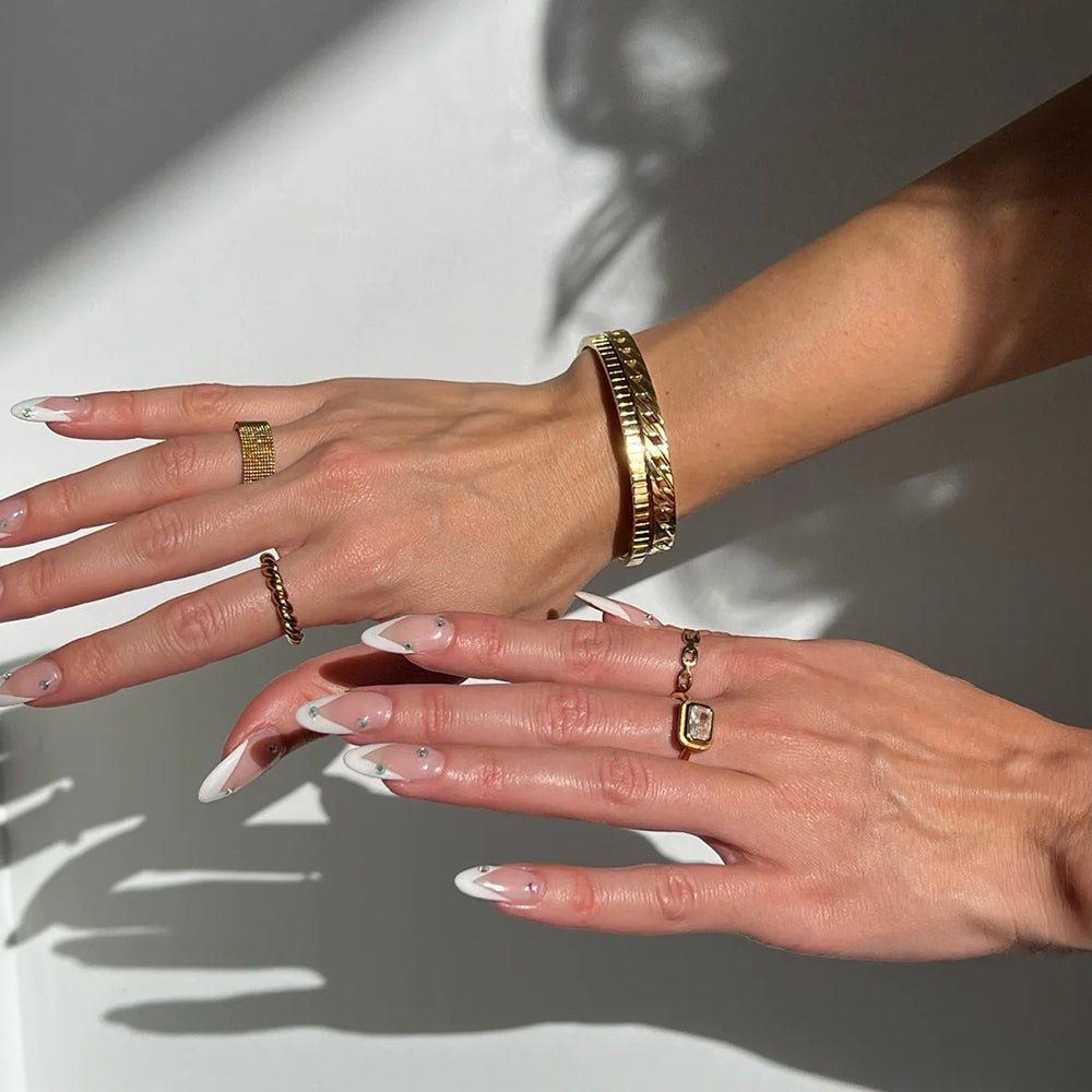 Maille d’Or Ring - 18k Gold Plated Jewelry Switzerland