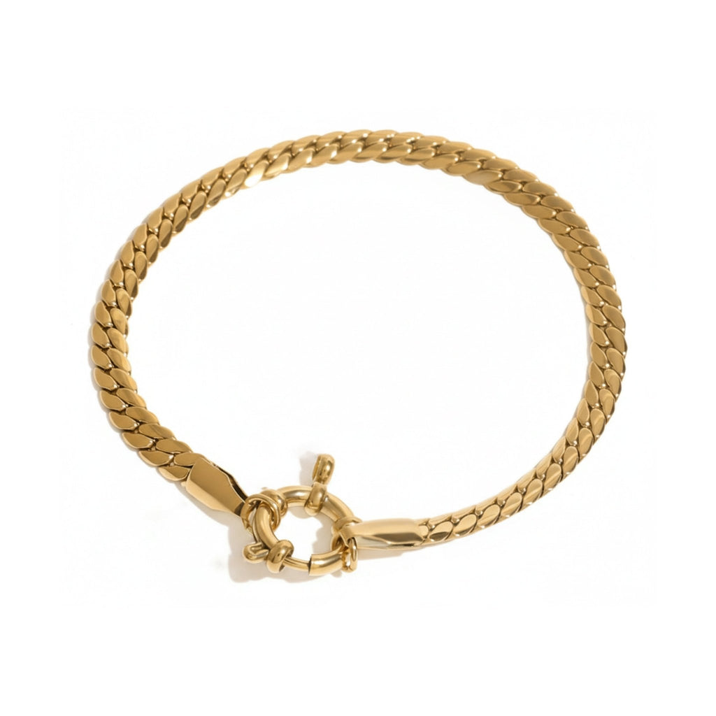 Mailles d’Or Bracelet - 18k Gold Plated Jewelry Switzerland