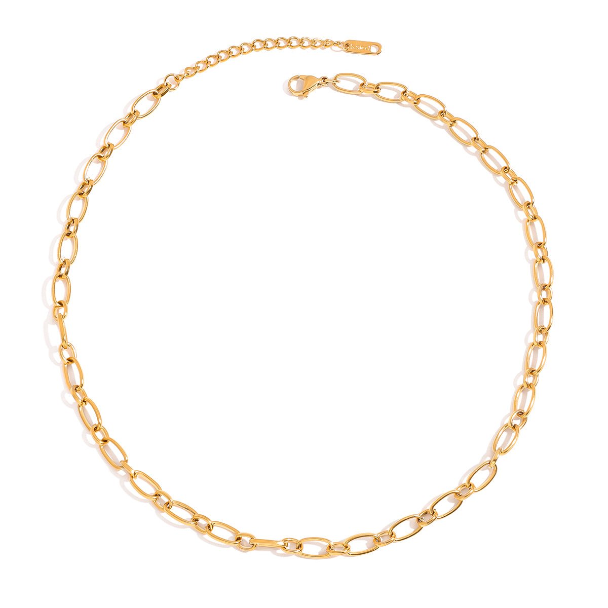 Maillon d’Or Necklace - 18k Gold Plated Jewelry Switzerland