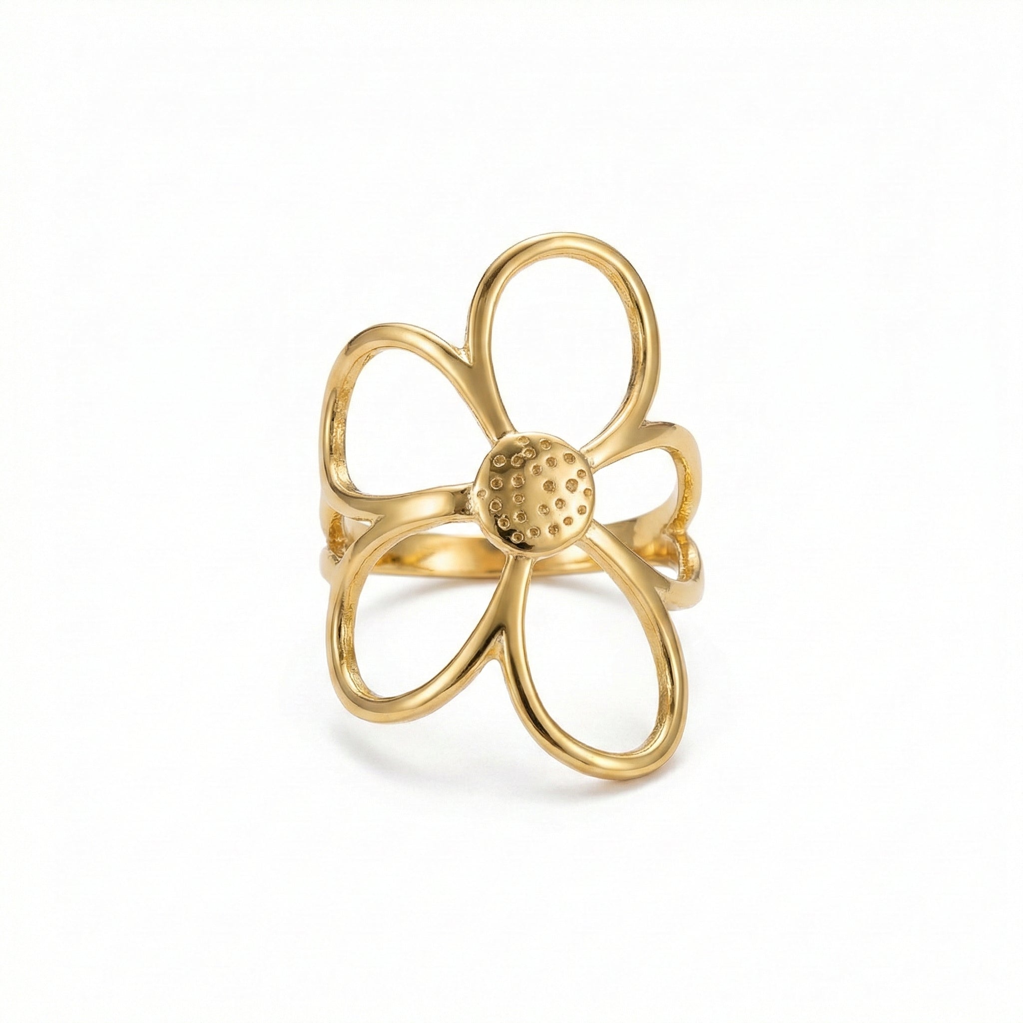 Marguerite de d’Or Mckella Ring - 18k Gold Plated Jewelry Switzerland