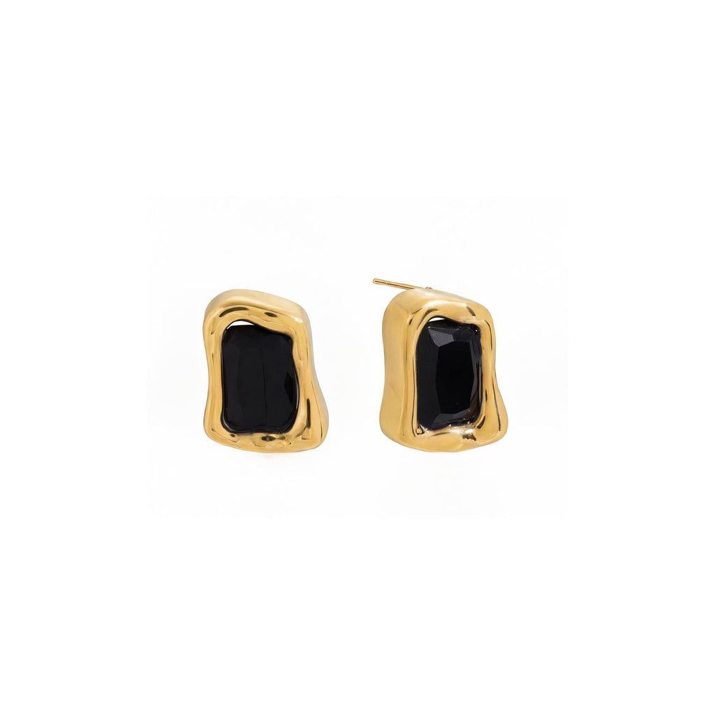 Miroir d’Aurore Earrings - 18k Gold Plated Jewelry Switzerland