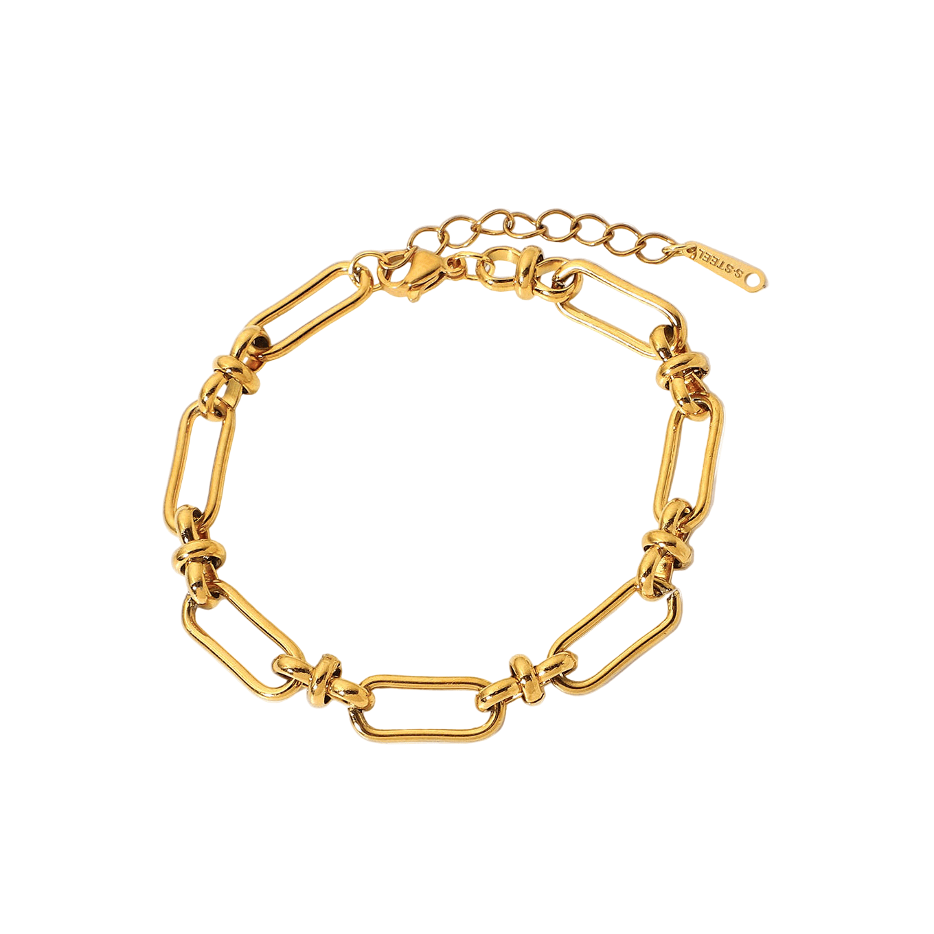 Noeuds Mariniers Bracelet - 18k Gold Plated Jewelry Switzerland
