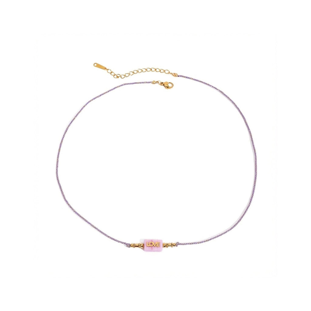 Parole d’Amour Necklace - 18k Gold Plated Jewelry Switzerland