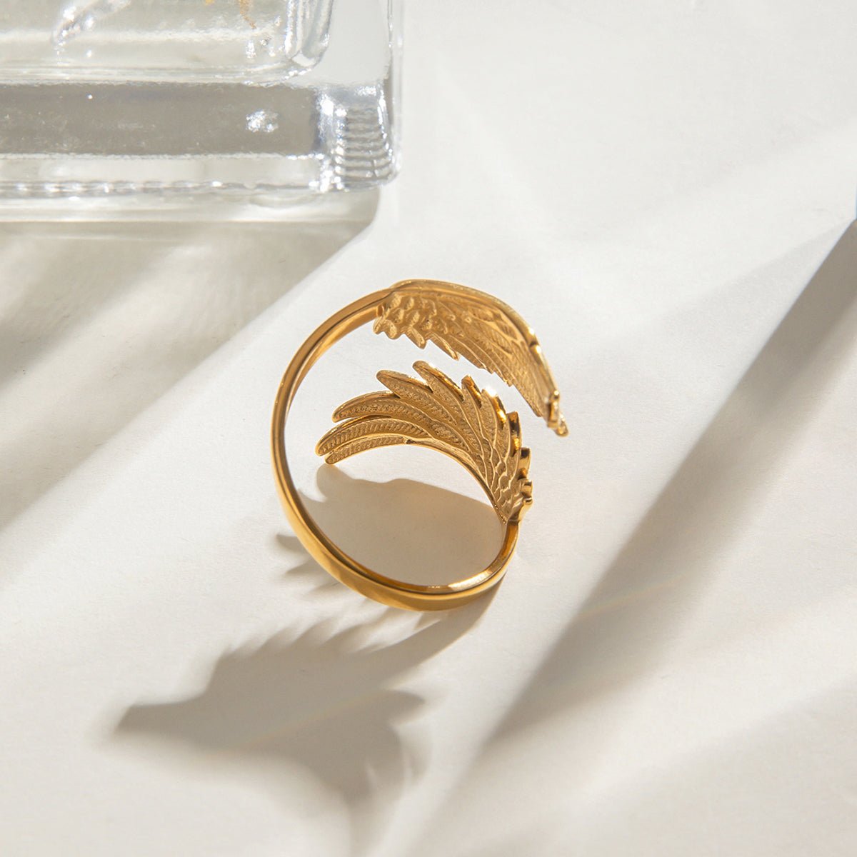 Plumage d’Ange Ring - 18k Gold Plated Jewelry Switzerland