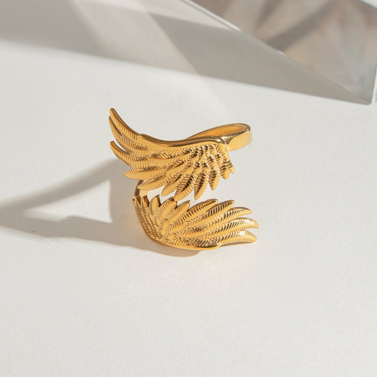 Plumage d’Ange Ring - 18k Gold Plated Jewelry Switzerland