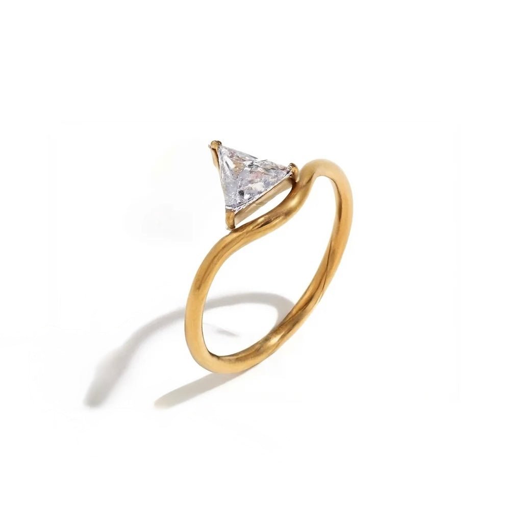 Prisme d’Aurore Ring - 18k Gold Plated Jewelry Switzerland