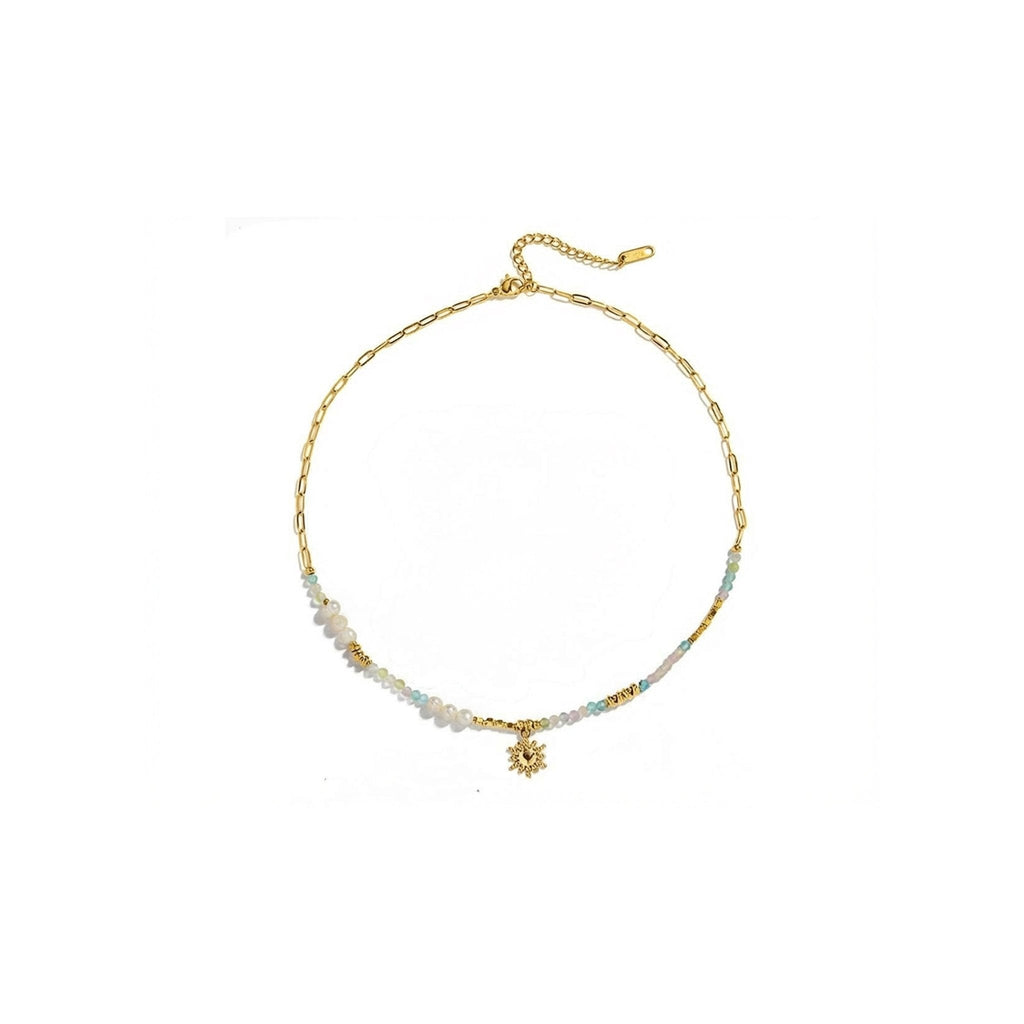 Rayon de Soleil Necklace - 18k Gold Plated Jewelry Switzerland