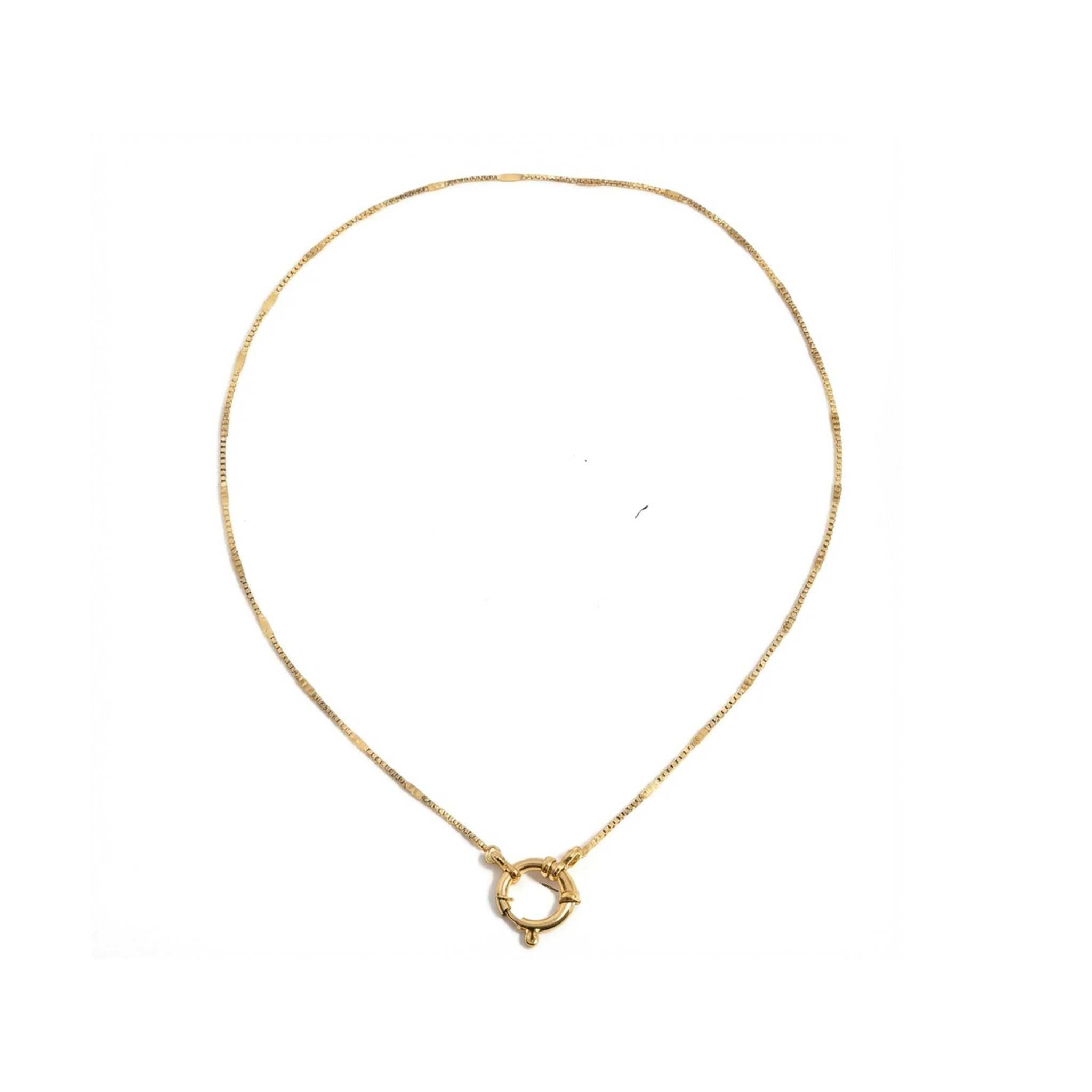 Serpent Marin Necklace - 18k Gold Plated Jewelry Switzerland