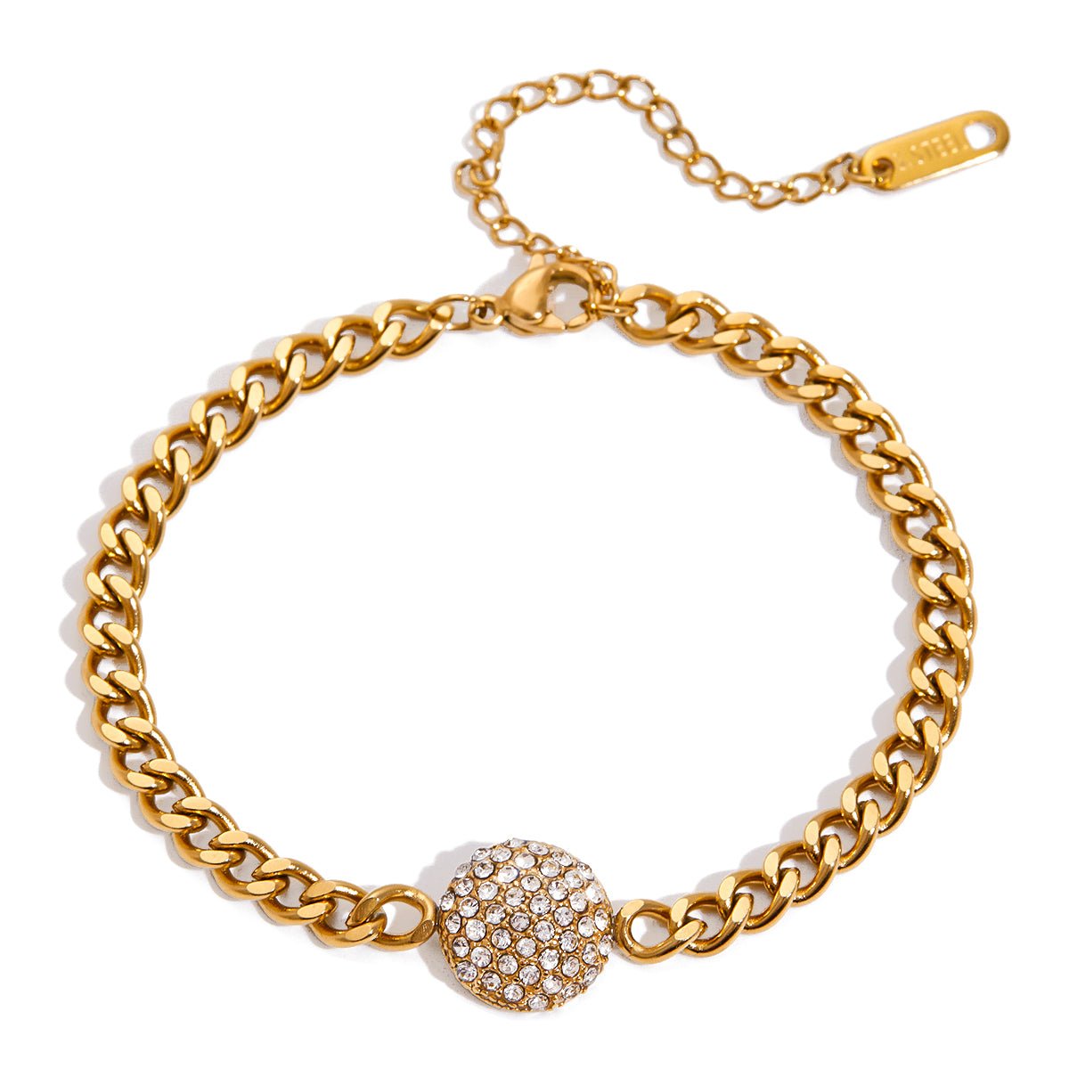 Sphère Éclatante Bracelet - 18k Gold Plated Jewelry Switzerland