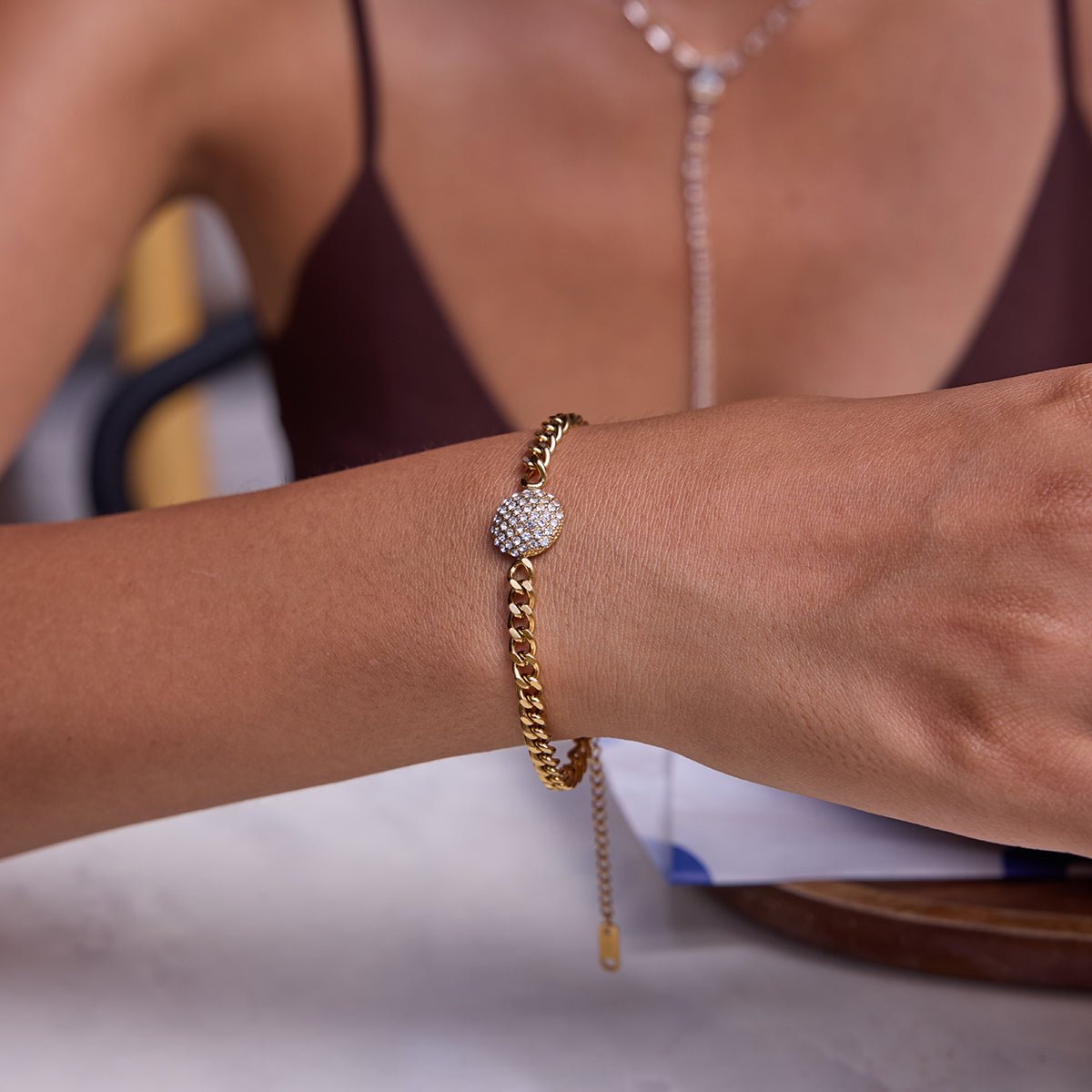 Sphère Éclatante Bracelet - 18k Gold Plated Jewelry Switzerland