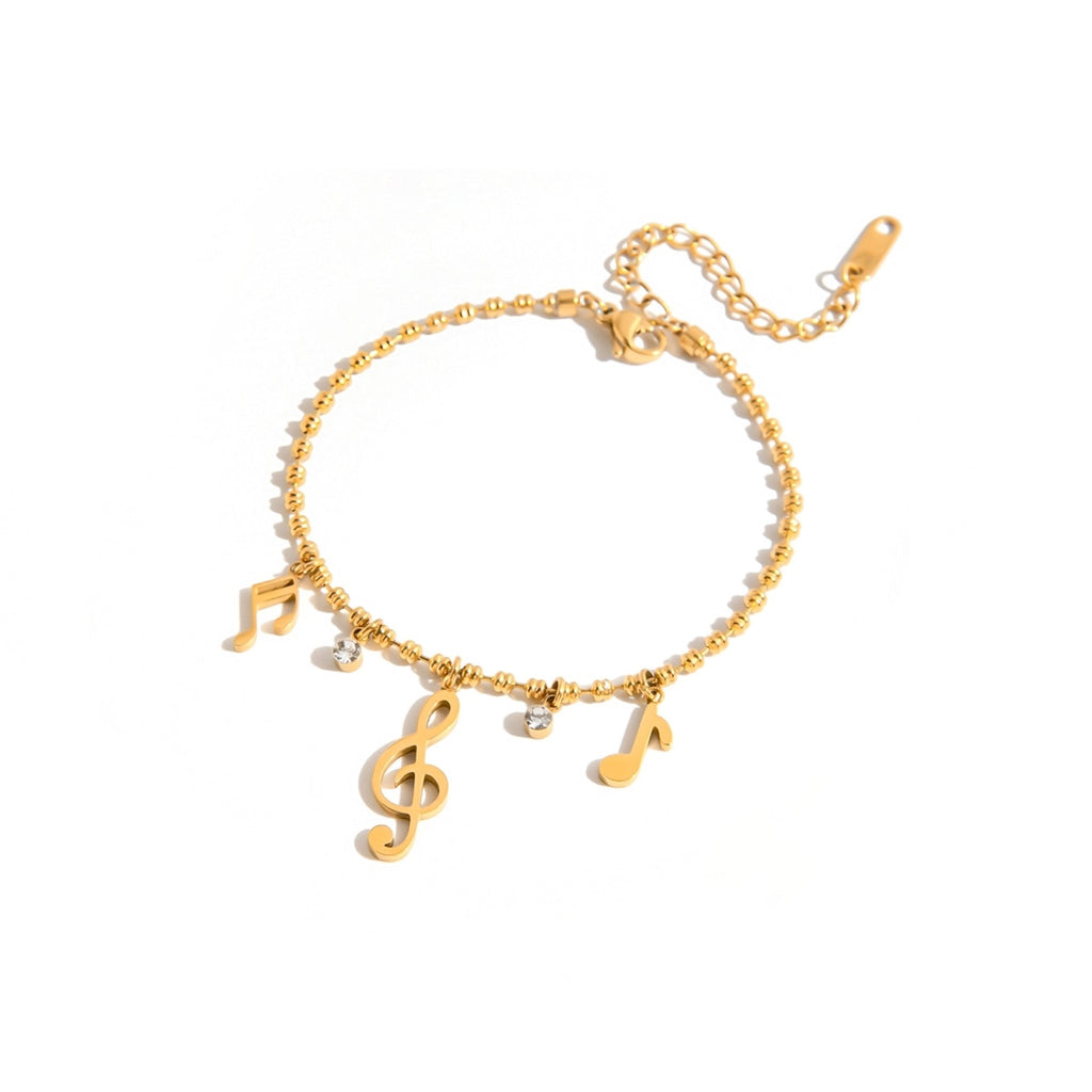 Symphonie d’Or Bracelet - 18k Gold Plated Jewelry Switzerland