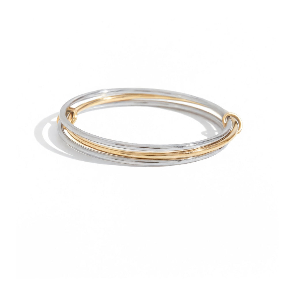 Trio Entrelacé Bracelet - 18k Gold Plated Jewelry Switzerland